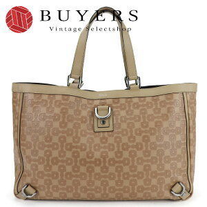 Gucci Tote Bag Beige Horsebit Leather